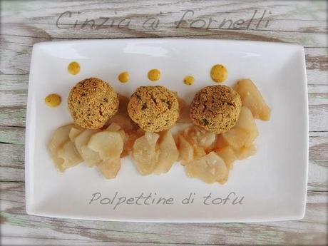 Polpettine di tofu con olive