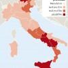 Mappa degli obiettori di coscienza in Italia (Fonte: Internazionale)