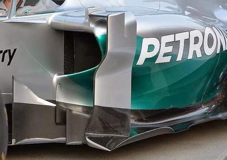 Gp. Melbourne: confermate le modifiche viste sulla Mercedes W05 nei test del Bahrein