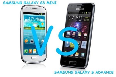 samsung galax s3 mini vs samsung galaxy s advance insert Samsung Galaxy S3 Mini Vs Galaxy S Advance: caratteristiche a confronto smartphone  smartphone android galaxy s3 mini Galaxy S Advance confronto tecnico confronto 