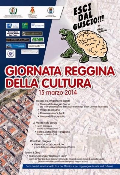 ''GIORNATA REGGINA DELLA CULTURA''