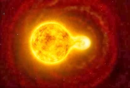 stella ipergigante gialla universo galassia nebulose stelle pianeti lune meteore asteroidi comete