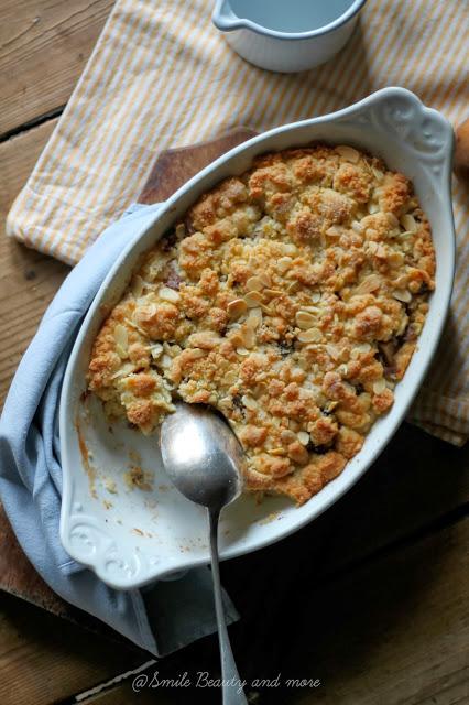 Crumble Pere e cioccolato