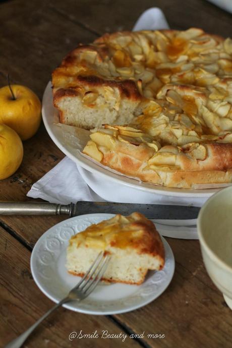 Focaccia dolce alle mele