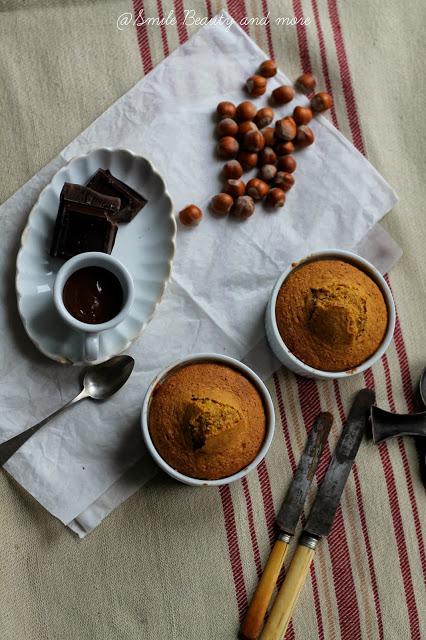 Tortino caldo alle nocciole Piemonte