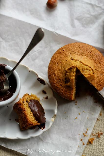 Tortino caldo alle nocciole Piemonte