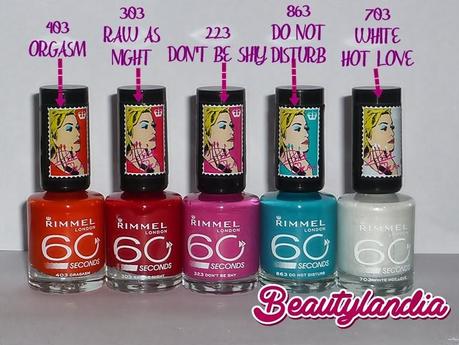 RIMMEL LONDON - Collezione Colour Rush by Rita Ora -