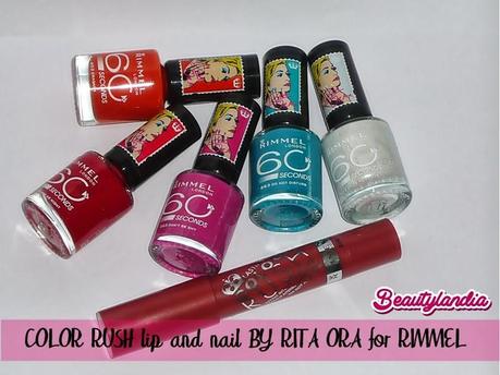 RIMMEL LONDON - Collezione Colour Rush by Rita Ora -