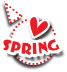 Graphics cursor spring freely downloaded