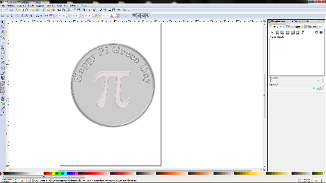 Il risultato finale in Inkscape