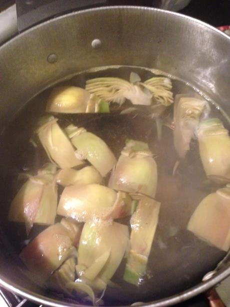 INSALATA DI POLPO CARCIOFI E PATATE