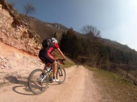 Prologo delle escursioni in Lessinia ovvero...uscita mtb del 14/3, 2014