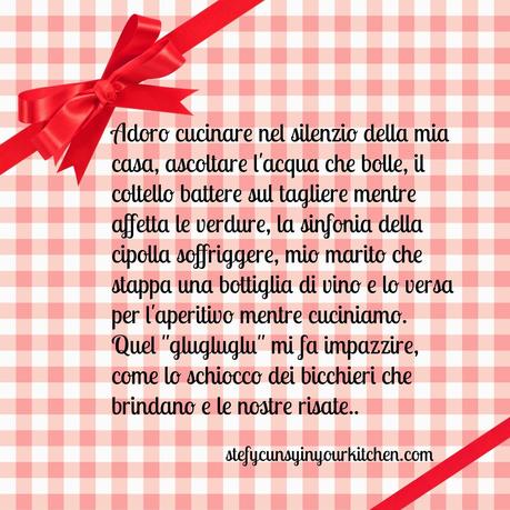 Felice week end a tutti - accade presso la cucina di stefycunsy