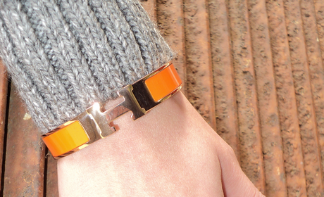 hermes-bracciale-arancione