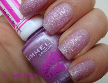 Sweetie Crush: la limited edition by Rimmel - Granelli di zucchero sulle unghie