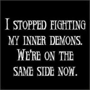 Inner demons