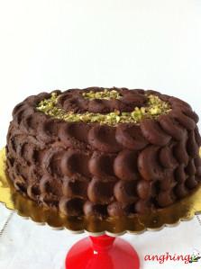 torta al pistacchio e profumo di Baileys