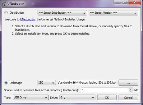 unetbootin+android Come Installare Android X86 Su PC guide  x86 PC installare come androidblog android 