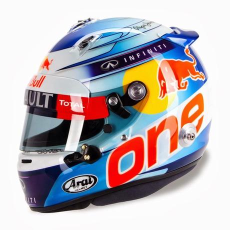 Arai GP-6 S.Vettel Australia 2014 by Jens Munser Designs