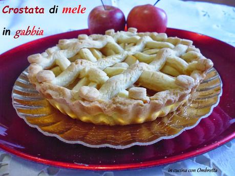 Crostata di mele in gabbia