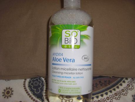 RECENSIONE ACQUA MICELLARE ALOE VERA SO'BIO ETIC   ^___^