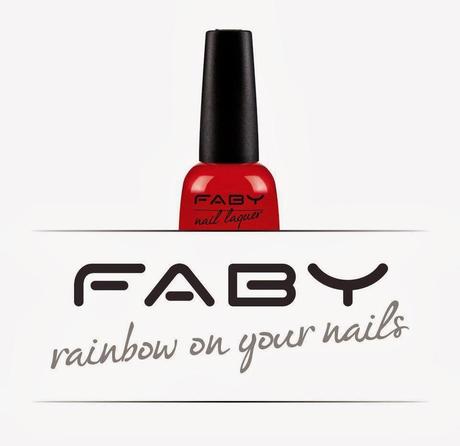 FABY rainbow on your nails