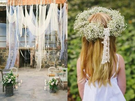 boho-chic style wedding