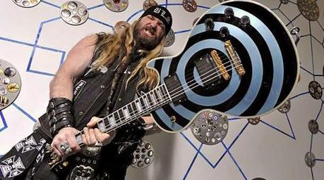 Zakk Wylde Les Paul Pelham Blue Bullseye Gibson Custom Guitar