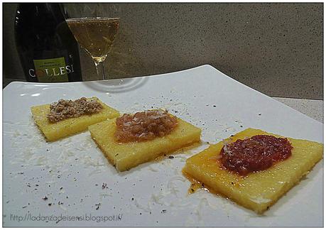 Montalbano Gusto Party-Bruschette di polenta