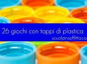 Giochi creativi bambini riutilizzando tappi