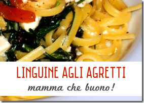 Linguine agli Agretti - Mamma Che Buono!