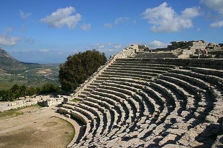 Teatro di Segesta - Sicilia, Italia