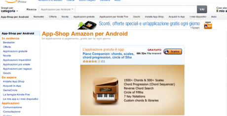 Amazon.it App Shop per Android i migliori giochi e applicazioni per Kindle Fire e dispositivi Android 600x307 Amazon App Shop regala Piano Companion solo per oggi applicazioni  App Shop amazon app shop 