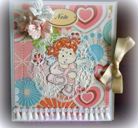 STAMPS & FUN = CREATIVITY CHALLENGE DT - NOTEBOOK