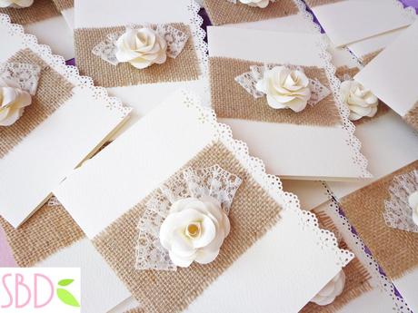 Partecipazioni di Nozze Shabby - Shabby Wedding Invitations