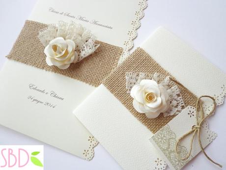 Partecipazioni di Nozze Shabby - Shabby Wedding Invitations