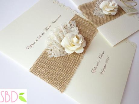 Partecipazioni di Nozze Shabby - Shabby Wedding Invitations