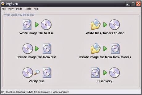 imageburn masterizzare file iso