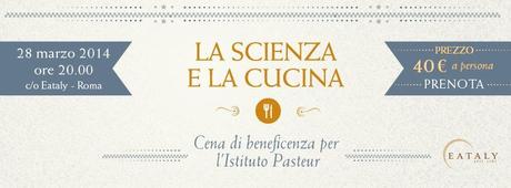 Istituto Pasteur ed Eataly: la ricerca in cucina