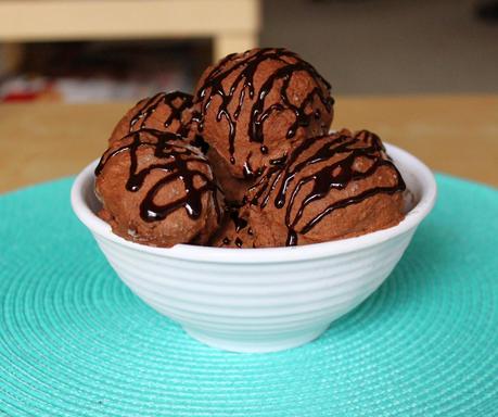 GELATO AL CIOCCOLATO FATTO IN CASA SENZA GELATIERA