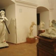 Una delle Sale del Museo con le sculture di Tripisciano