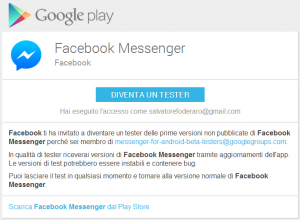 Screenshot 17 03 2014 23 05 300x220 Facebook Messenger apre il programma di beta testing su Android: ecco come partecipare! news  