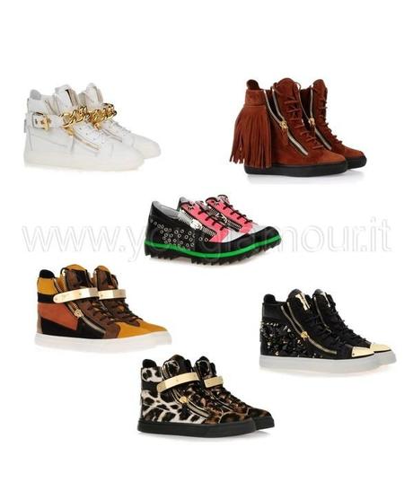 Giuseppe Zanotti sneakers collezione primavera