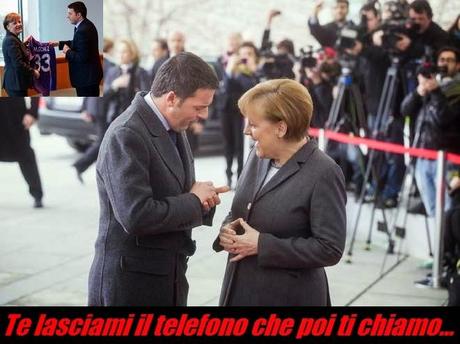 Renzi sfonda in Germania e conquista la Merkel!