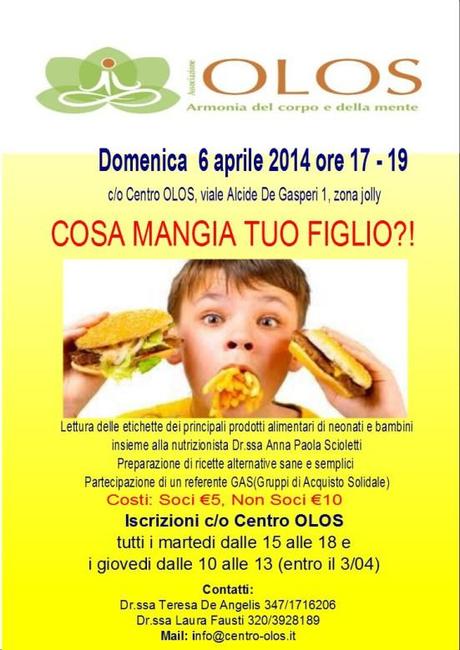 Cosa mangia tuo figlio_olos_ap