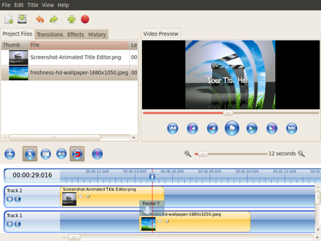 video editing linux