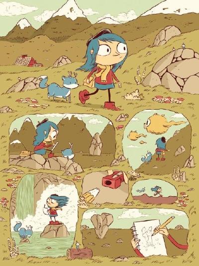 Luke Pearson ci porta alla scoperta di Hilda, il troll e del loro mondo Luke Pearson In Evidenza Bao Publishing 