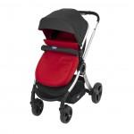 Il passeggino Urban con color pack rosso