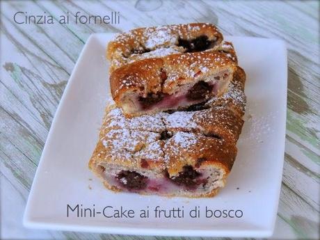 mini cake frutti di bosco