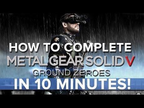 La quest principale di MGS V: Ground Zeroes completata in 10 minuti